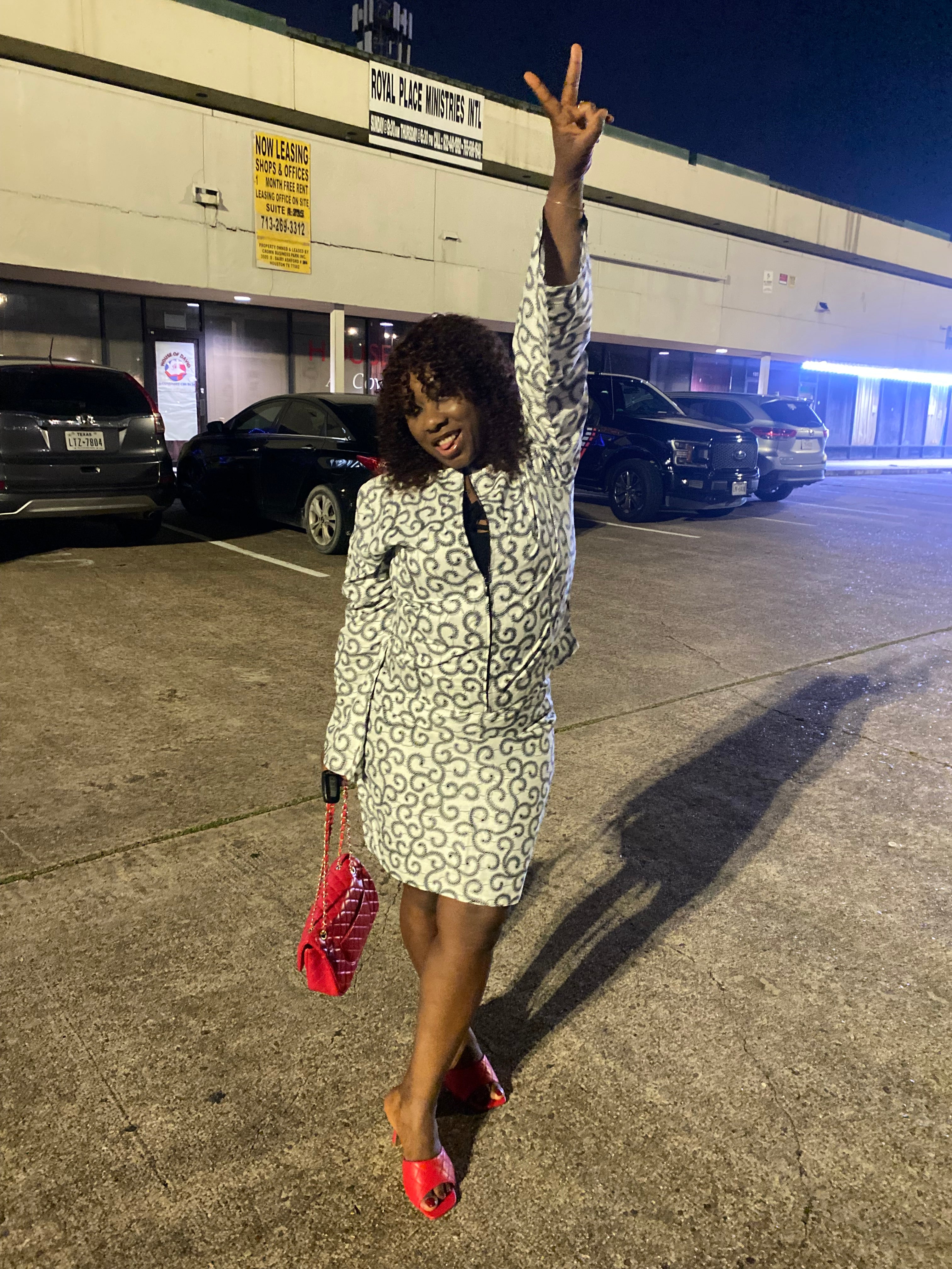 African 2 piece set