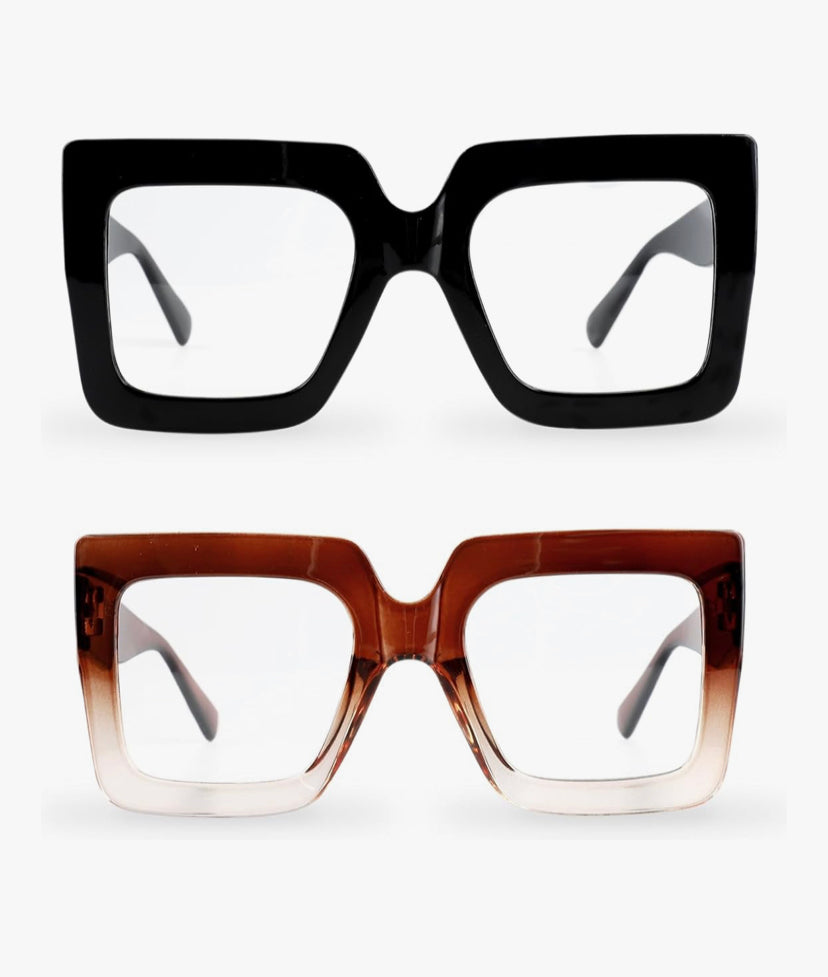 Oversized glasses