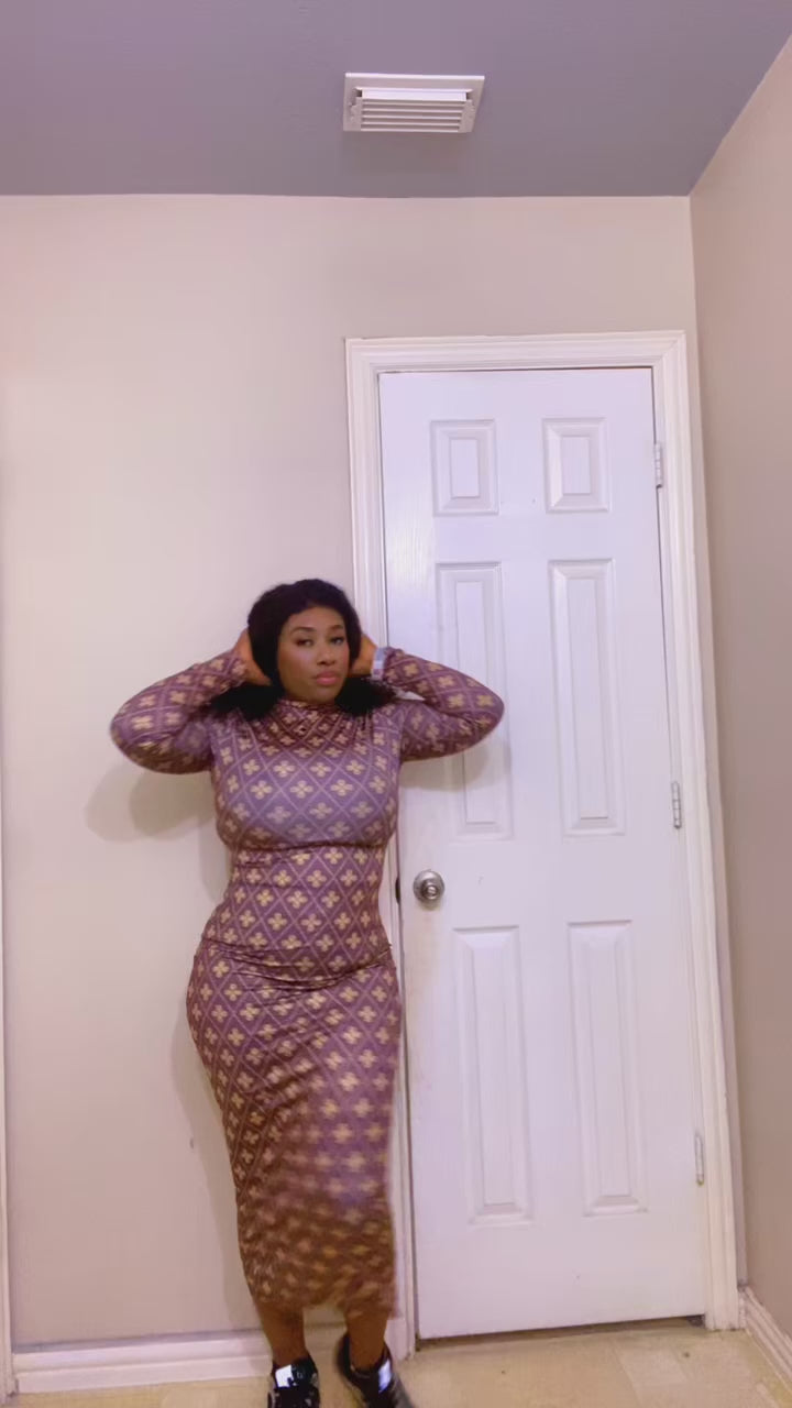 👑 The Queen Edition – Bodycon Gown (Second Edition) 👑