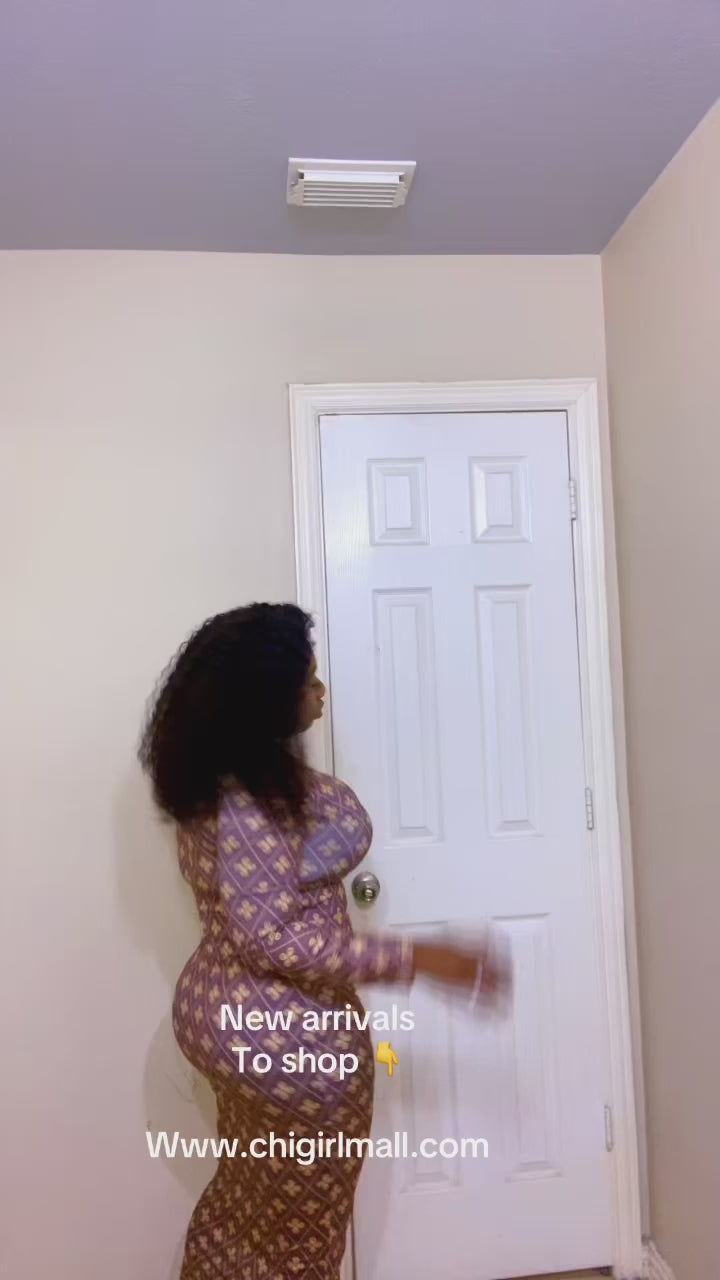 👑 The Queen Edition – Bodycon Gown (Second Edition) 👑