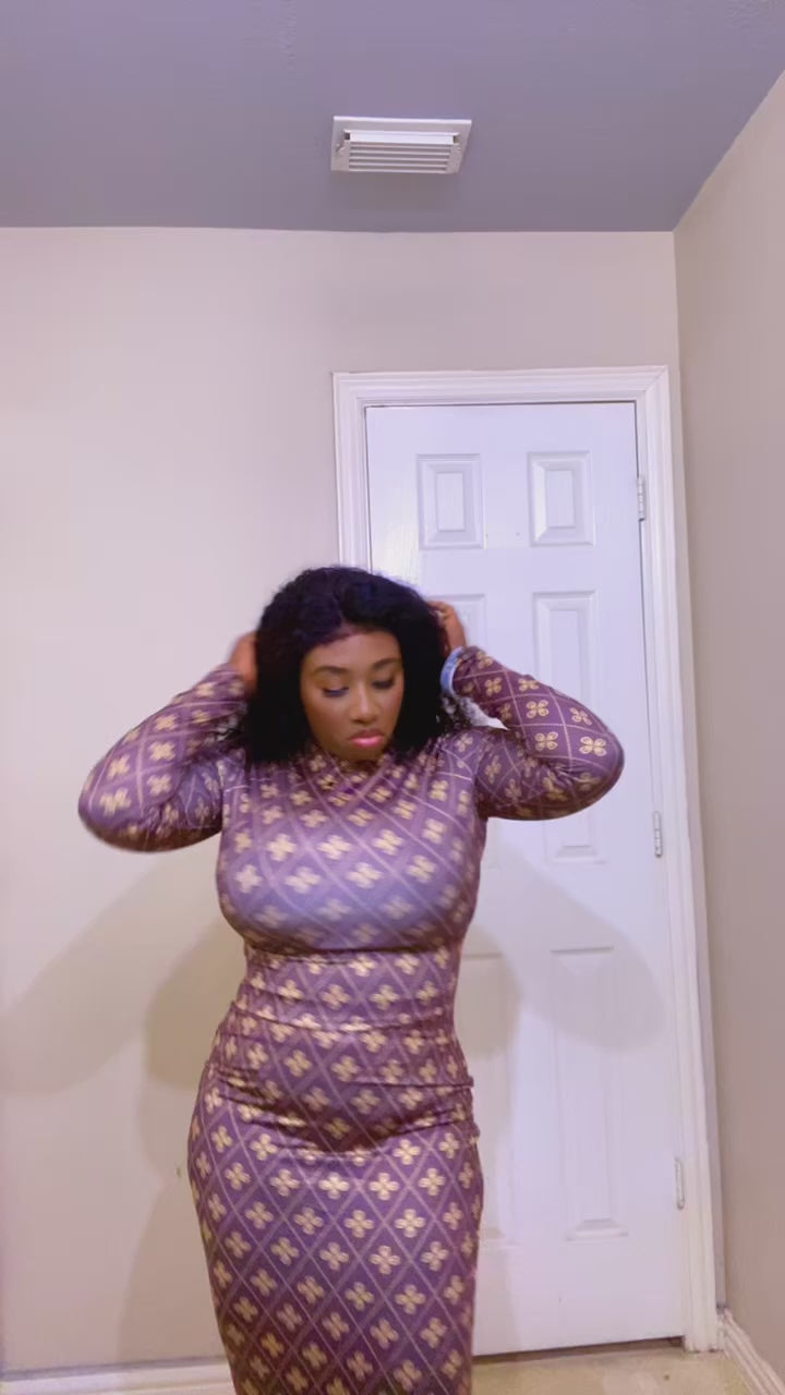 👑 The Queen Edition – Bodycon Gown (Second Edition) 👑